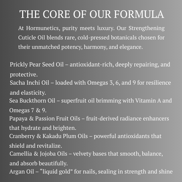 BLUE LOTUS & 24 K GOLD-STRENGTHENING CUTICLE OIL-